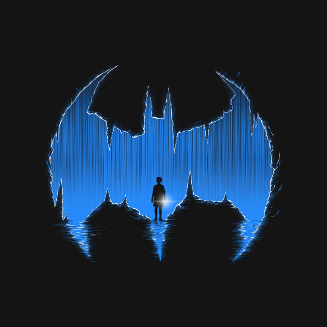 Bat Cave-baby basic tee-Art_Of_One