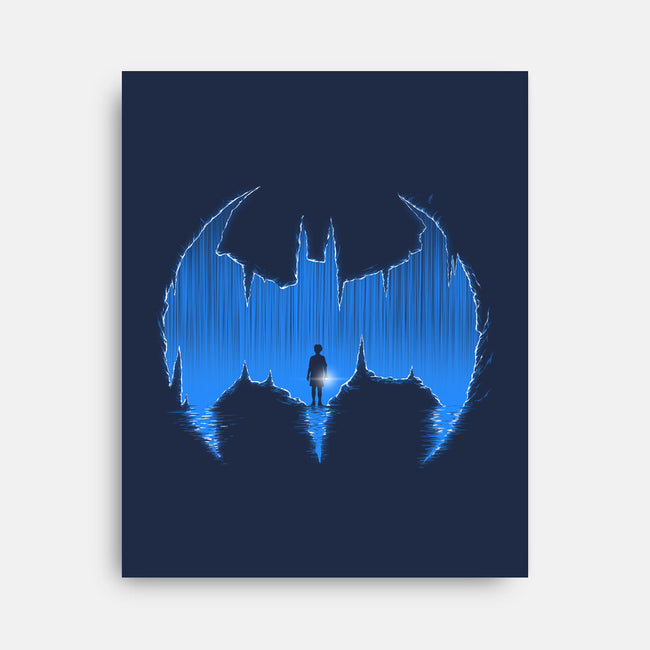 Bat Cave-none stretched canvas-Art_Of_One