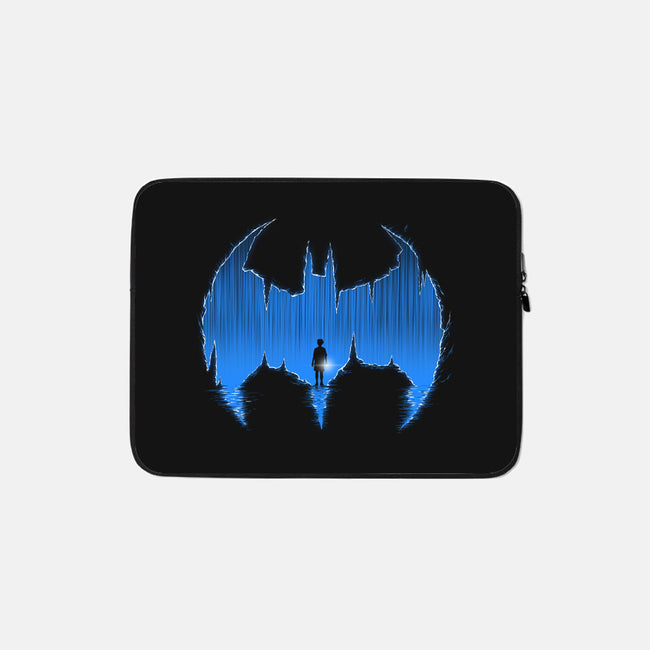 Bat Cave-none zippered laptop sleeve-Art_Of_One