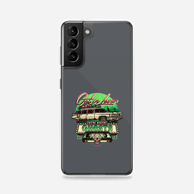 We're Bustin' Ghosts-samsung snap phone case-momma_gorilla