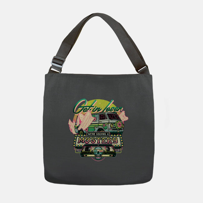 Solving A Mystery-none adjustable tote bag-momma_gorilla