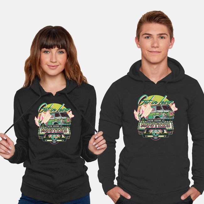 Solving A Mystery-unisex pullover sweatshirt-momma_gorilla