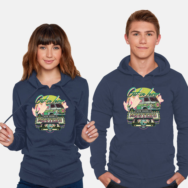 Solving A Mystery-unisex pullover sweatshirt-momma_gorilla