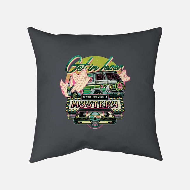 Solving A Mystery-none removable cover throw pillow-momma_gorilla