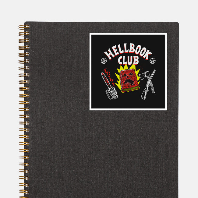 Hellbook Club-none glossy sticker-Getsousa!