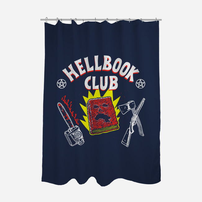 Hellbook Club-none polyester shower curtain-Getsousa!