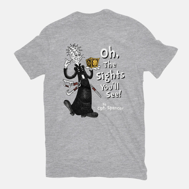 Oh The Sights You'll See-womens fitted tee-Nemons