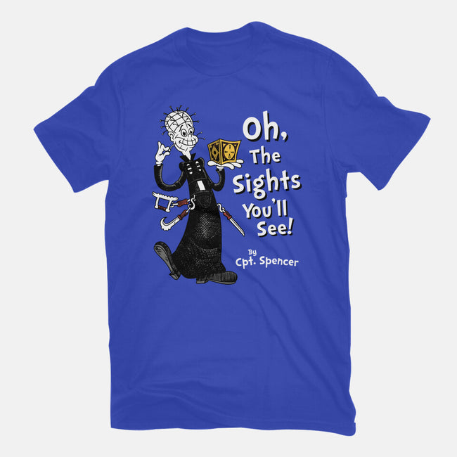 Oh The Sights You'll See-mens premium tee-Nemons