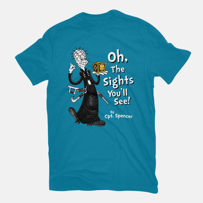 Oh The Sights You'll See-mens heavyweight tee-Nemons