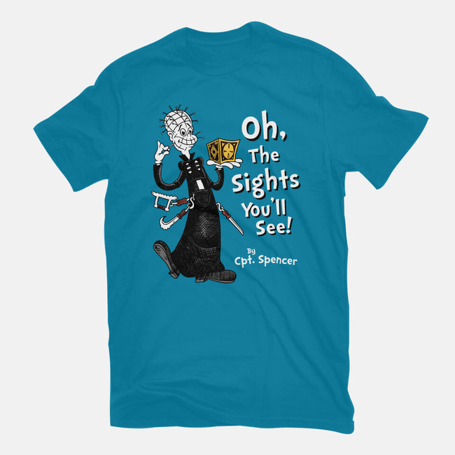 Oh The Sights You'll See-unisex basic tee-Nemons