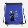 Oh The Sights You'll See-none drawstring bag-Nemons