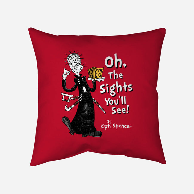 Oh The Sights You'll See-none removable cover throw pillow-Nemons