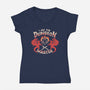 I Am The Dungeon Master-womens v-neck tee-marsdkart