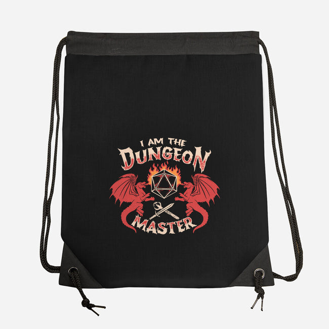 I Am The Dungeon Master-none drawstring bag-marsdkart