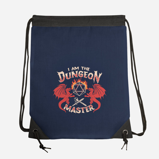 I Am The Dungeon Master-none drawstring bag-marsdkart
