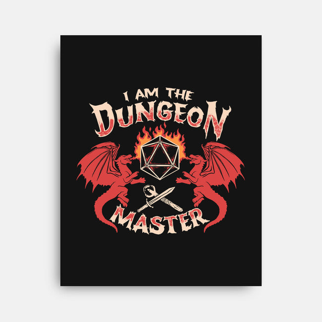 I Am The Dungeon Master-none stretched canvas-marsdkart