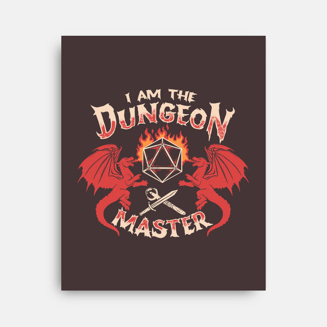 I Am The Dungeon Master-none stretched canvas-marsdkart
