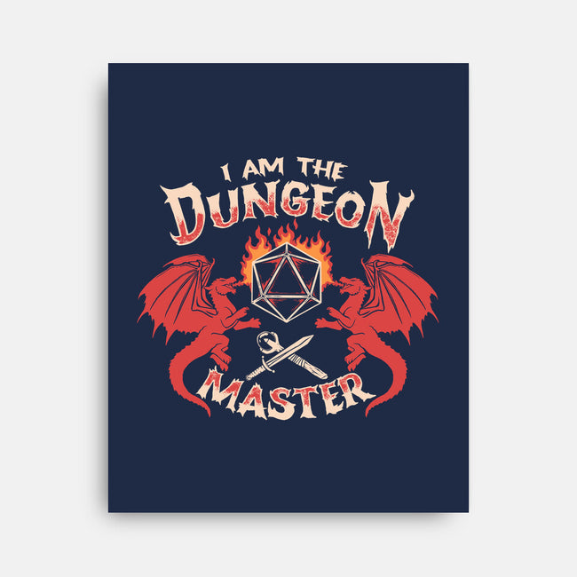 I Am The Dungeon Master-none stretched canvas-marsdkart