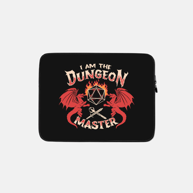 I Am The Dungeon Master-none zippered laptop sleeve-marsdkart