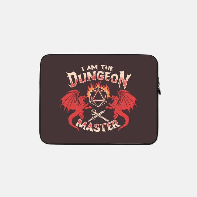 I Am The Dungeon Master-none zippered laptop sleeve-marsdkart