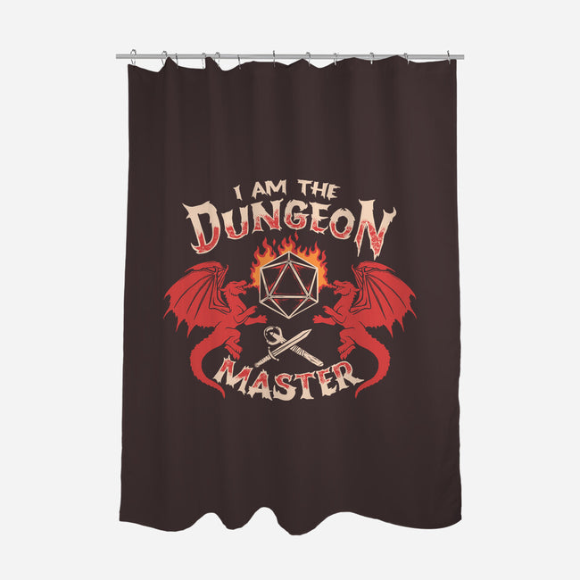 I Am The Dungeon Master-none polyester shower curtain-marsdkart