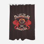 I Am The Dungeon Master-none polyester shower curtain-marsdkart