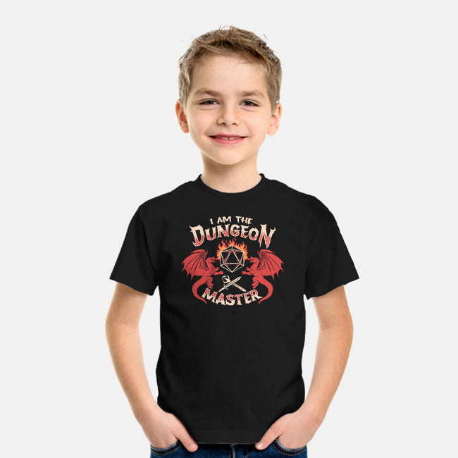 I Am The Dungeon Master-youth basic tee-marsdkart