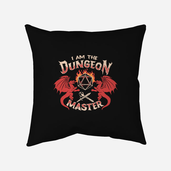 I Am The Dungeon Master-none removable cover throw pillow-marsdkart