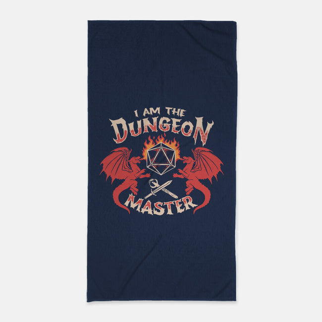 I Am The Dungeon Master-none beach towel-marsdkart