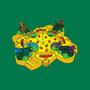 Hungry Hungry Turtles-none removable cover w insert throw pillow-dalethesk8er