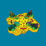 Hungry Hungry Turtles-none removable cover w insert throw pillow-dalethesk8er
