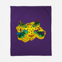 Hungry Hungry Turtles-none fleece blanket-dalethesk8er