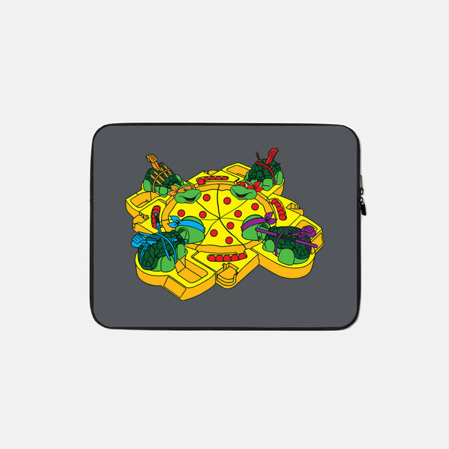 Hungry Hungry Turtles-none zippered laptop sleeve-dalethesk8er