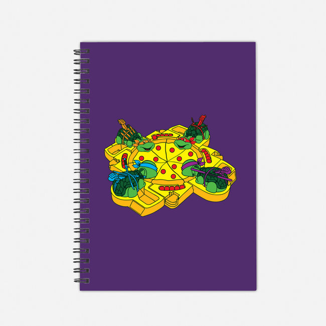 Hungry Hungry Turtles-none dot grid notebook-dalethesk8er