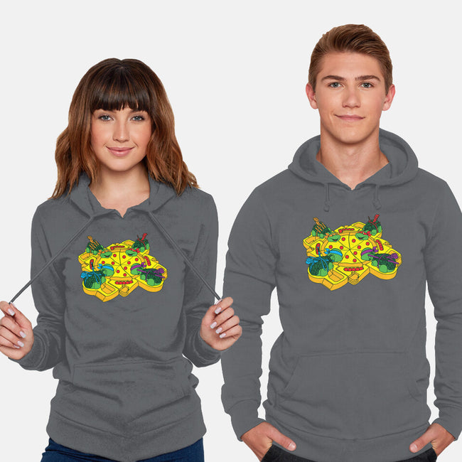 Hungry Hungry Turtles-unisex pullover sweatshirt-dalethesk8er