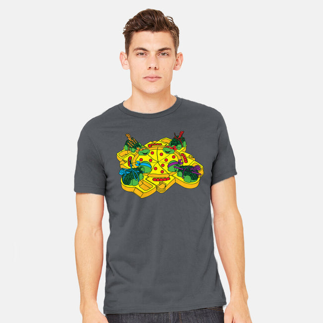 Hungry Hungry Turtles-mens heavyweight tee-dalethesk8er