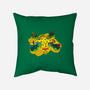 Hungry Hungry Turtles-none removable cover w insert throw pillow-dalethesk8er