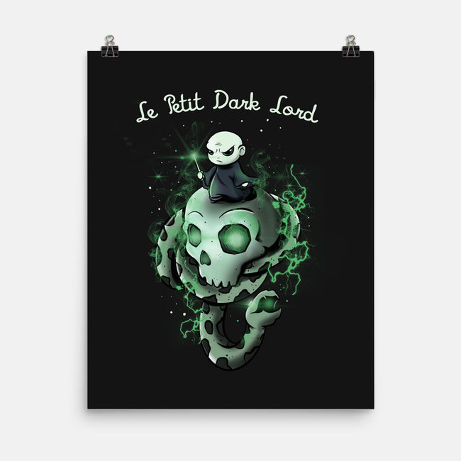 Le Petit Dark Lord-none matte poster-fanfabio
