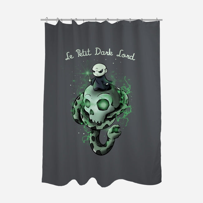 Le Petit Dark Lord-none polyester shower curtain-fanfabio