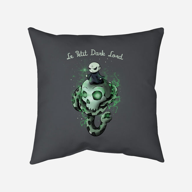 Le Petit Dark Lord-none removable cover w insert throw pillow-fanfabio