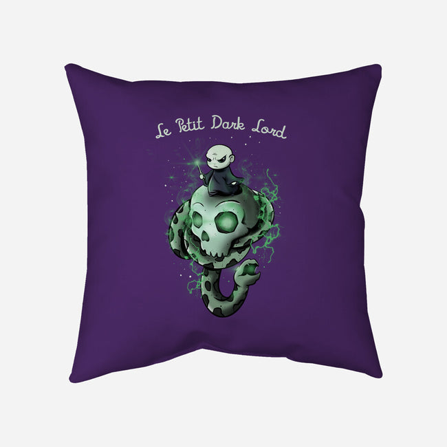 Le Petit Dark Lord-none removable cover w insert throw pillow-fanfabio