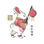Year Of Rabbit-womens fitted tee-xMorfina