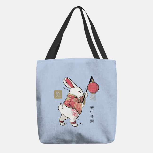 Year Of Rabbit-none basic tote bag-xMorfina
