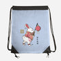 Year Of Rabbit-none drawstring bag-xMorfina