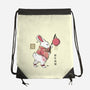 Year Of Rabbit-none drawstring bag-xMorfina