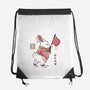 Year Of Rabbit-none drawstring bag-xMorfina