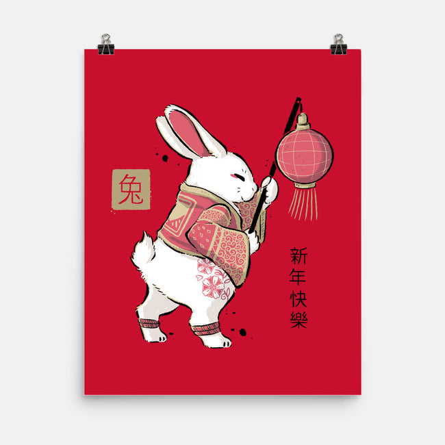 Year Of Rabbit-none matte poster-xMorfina