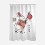 Year Of Rabbit-none polyester shower curtain-xMorfina