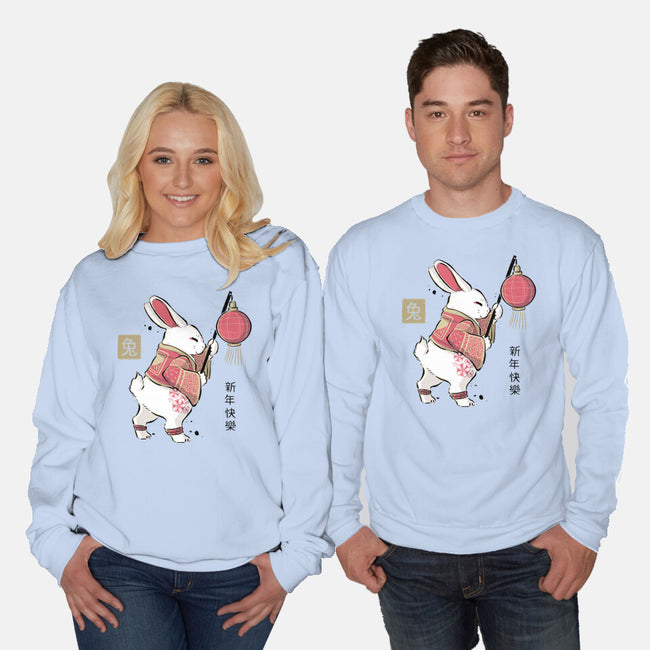 Year Of Rabbit-unisex crew neck sweatshirt-xMorfina