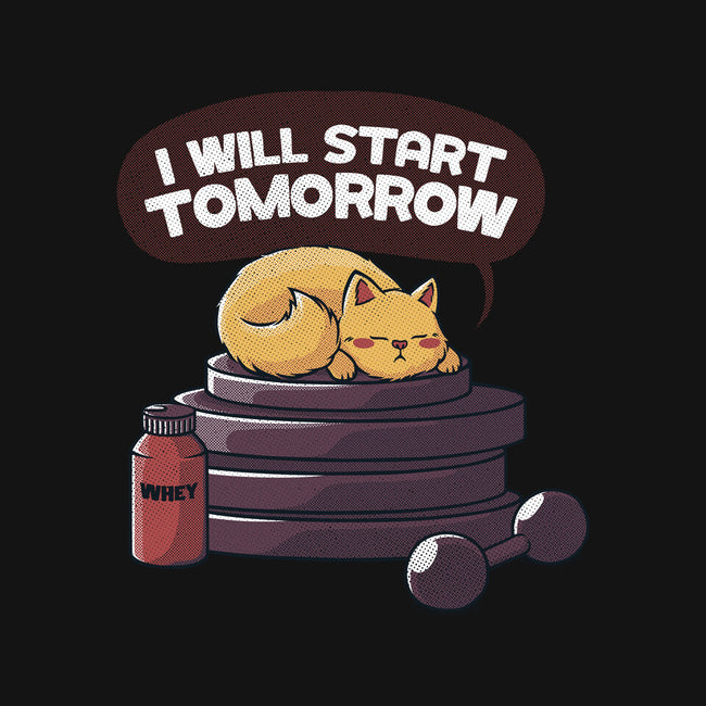 I Will Start Tomorrow-cat basic pet tank-tobefonseca